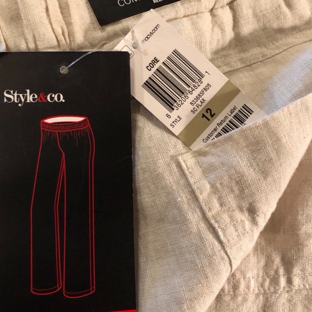 Style & Co. Linen Pants - Picture 4 of 4